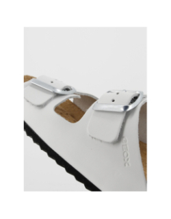 Mules brionia vitello blanc femme - Geox