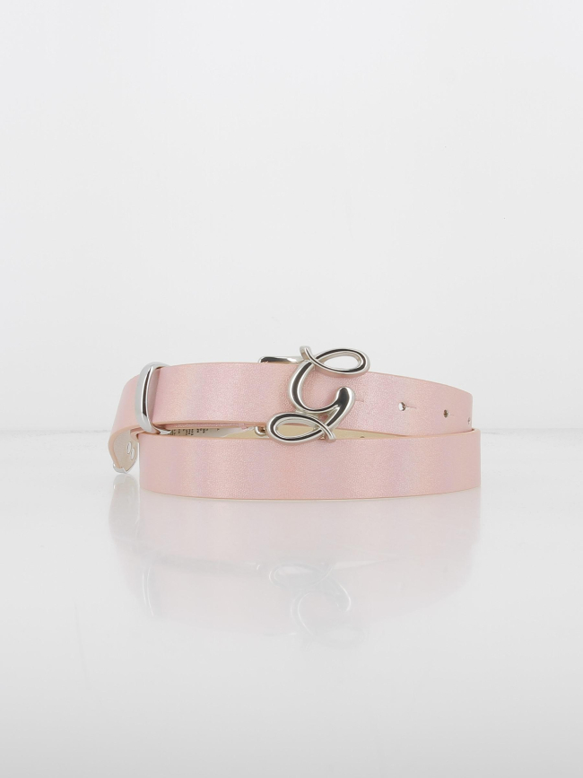 Ceinture diamond rose femme - Guess