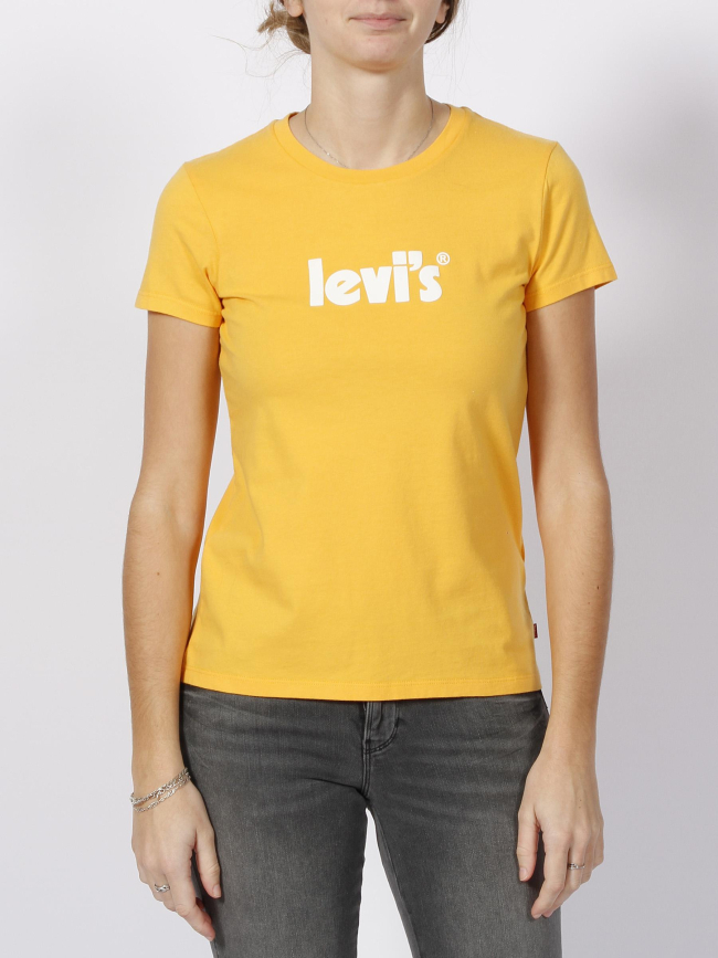 T-shirt the perfect tee jaune femme - Levi's