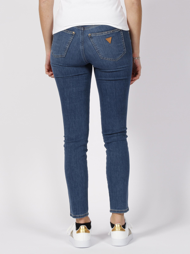 Jean skinny gwenny bleu femme - Guess