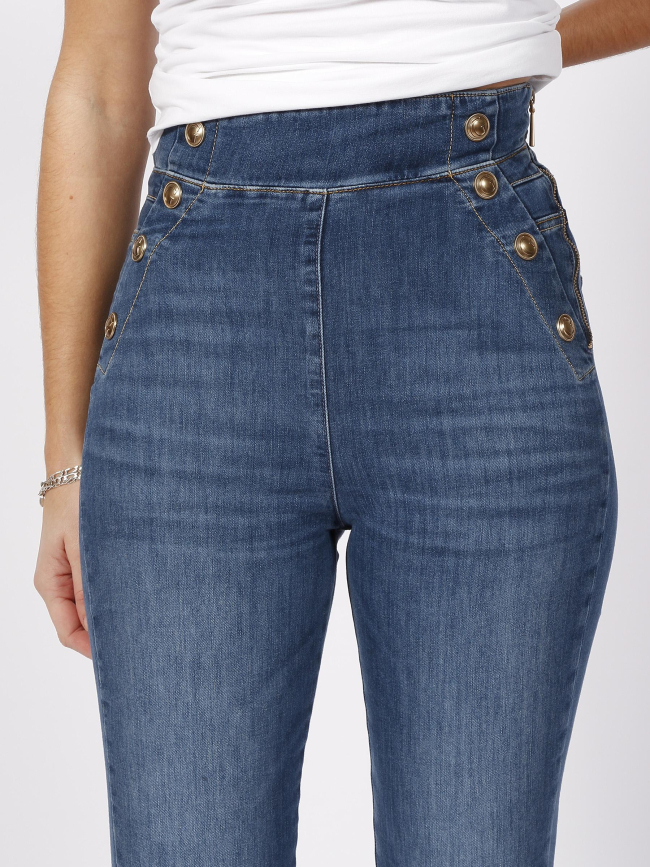 Jean skinny gwenny bleu femme - Guess