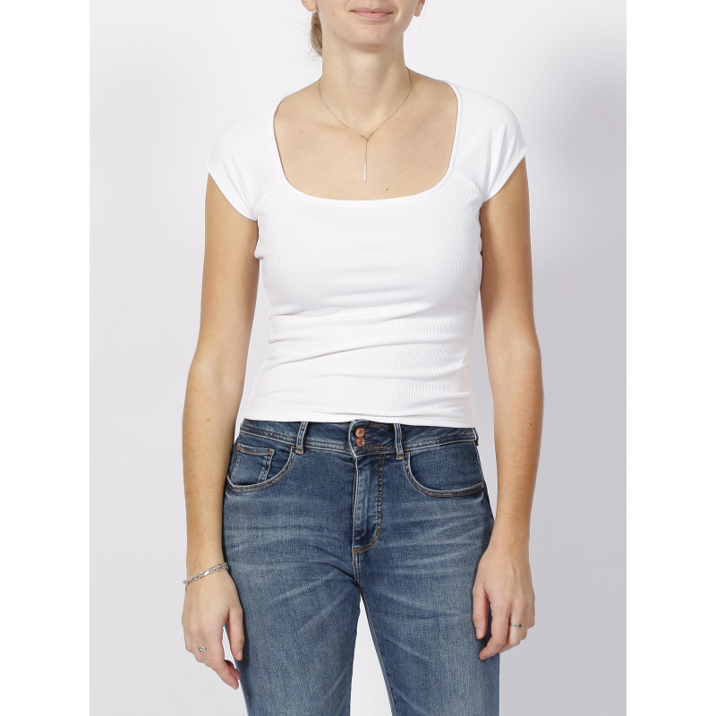 T-shirt rita blanc femme - Guess