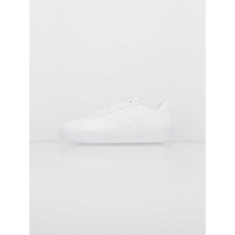 Baskets court platform blanc femme - Adidas