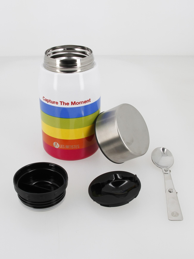 Lunch box inox 700 ml camera multicolore - Les Artistes