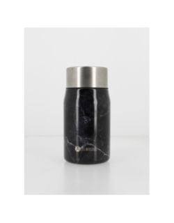 Lunch box inox 700ml marble noir - Les Artistes