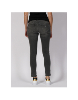 Jean skinny curve x carrie gris femme - Guess