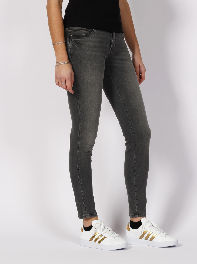 Jean skinny curve x carrie gris femme - Guess
