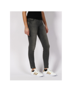 Jean skinny curve x carrie gris femme - Guess