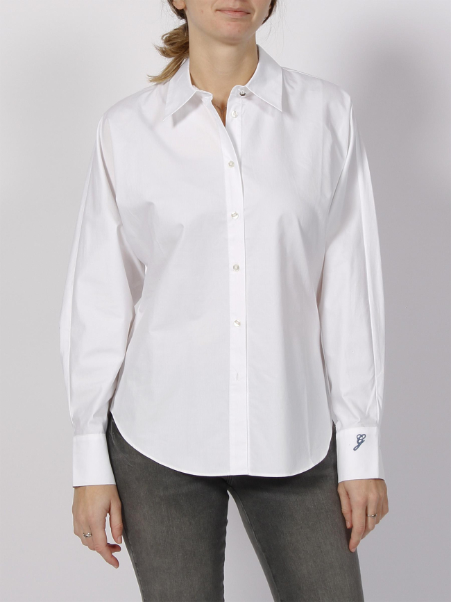 Chemise benedicte blanc femme - Guess