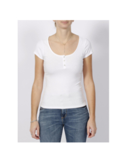 T-shirt karlee jewel blanc femme - Guess