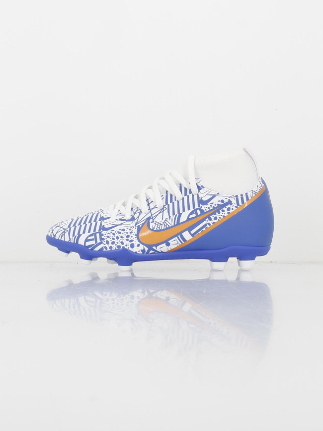 Chaussures de football superfly cr7 bleu enfant - Nike