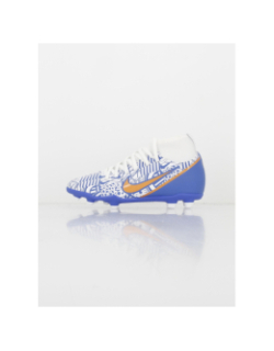 Chaussures de football superfly cr7 bleu enfant - Nike