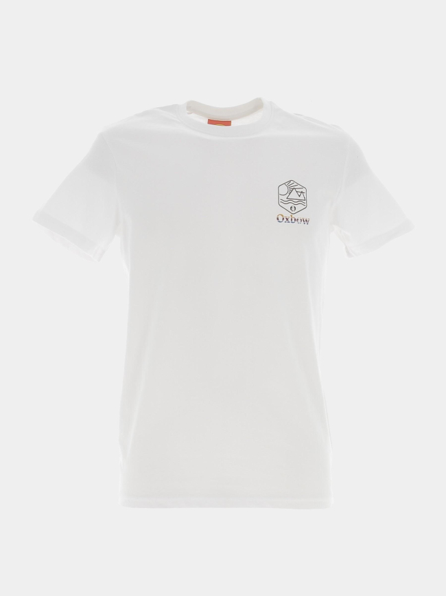 T-shirt mc seteny blanc homme - Oxbow