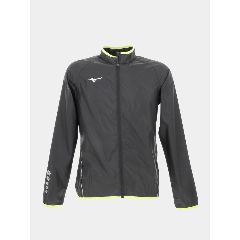 Veste de pluie authentic visibilité noir - Mizuno