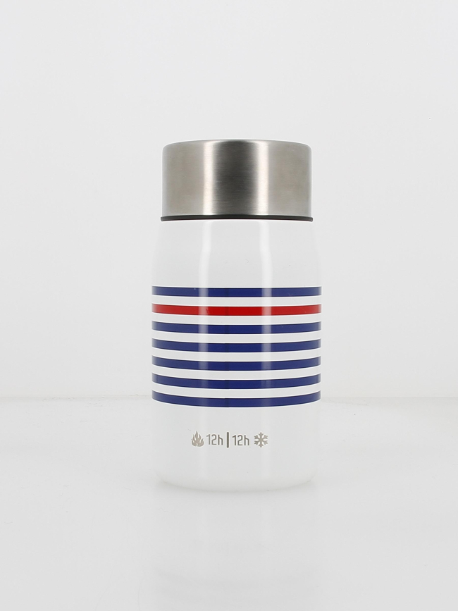 Lunch box inox 700ml sailor blanc/bleu - Les Artistes