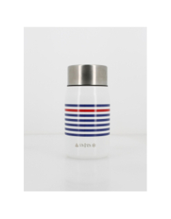 Lunch box inox 700ml sailor blanc/bleu - Les Artistes