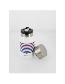 Lunch box inox 700ml sailor blanc/bleu - Les Artistes