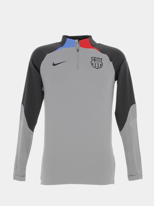 Sweat de football fc barcelone gris homme - Nike