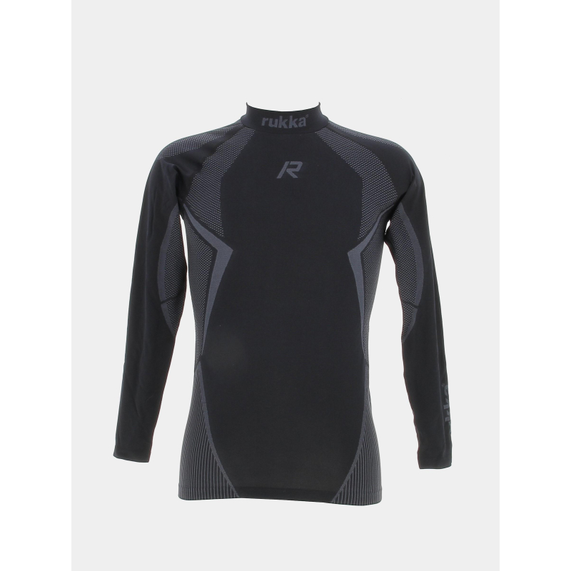 Baselayer de running tormo noir homme - Rukka