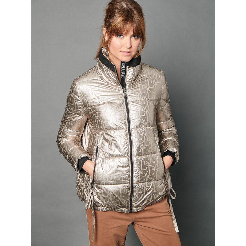 Doudoune ice gold métallisé femme - Delahaye