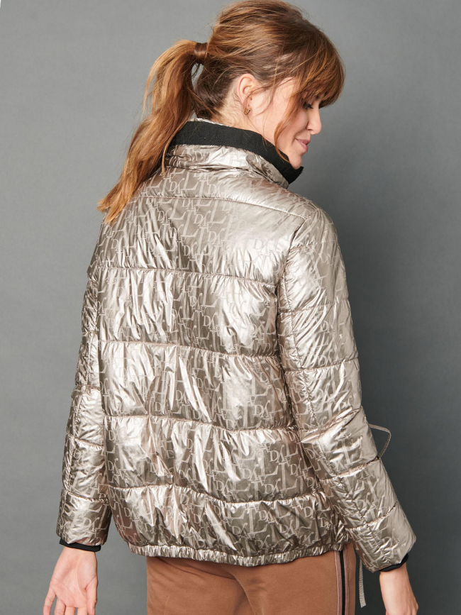 Doudoune ice gold métallisé femme - Delahaye