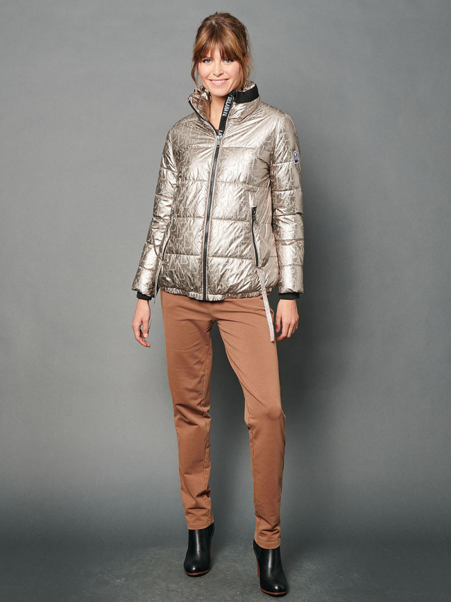 Doudoune ice gold métallisé femme - Delahaye