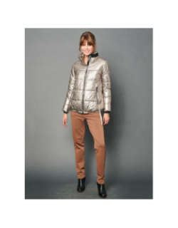 Doudoune ice gold métallisé femme - Delahaye
