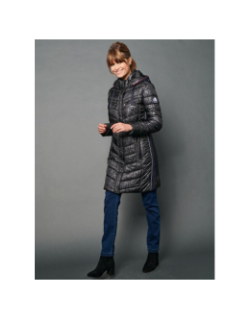 Manteau kelly noir femme - Delahaye