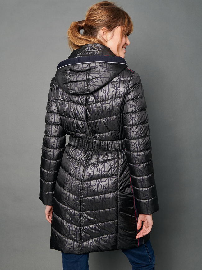 Manteau kelly noir femme - Delahaye