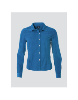 Chemisier charlize bleu femme - Delahaye