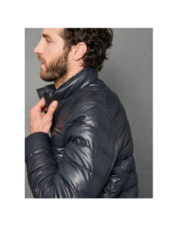 Doudoune dorian pétrole gris anthracite homme - Delahaye