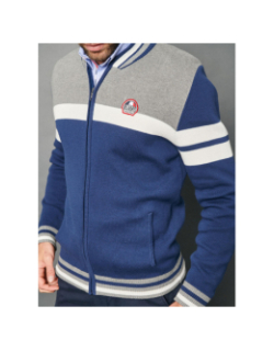 Gilet gaël bleu homme - Delahaye