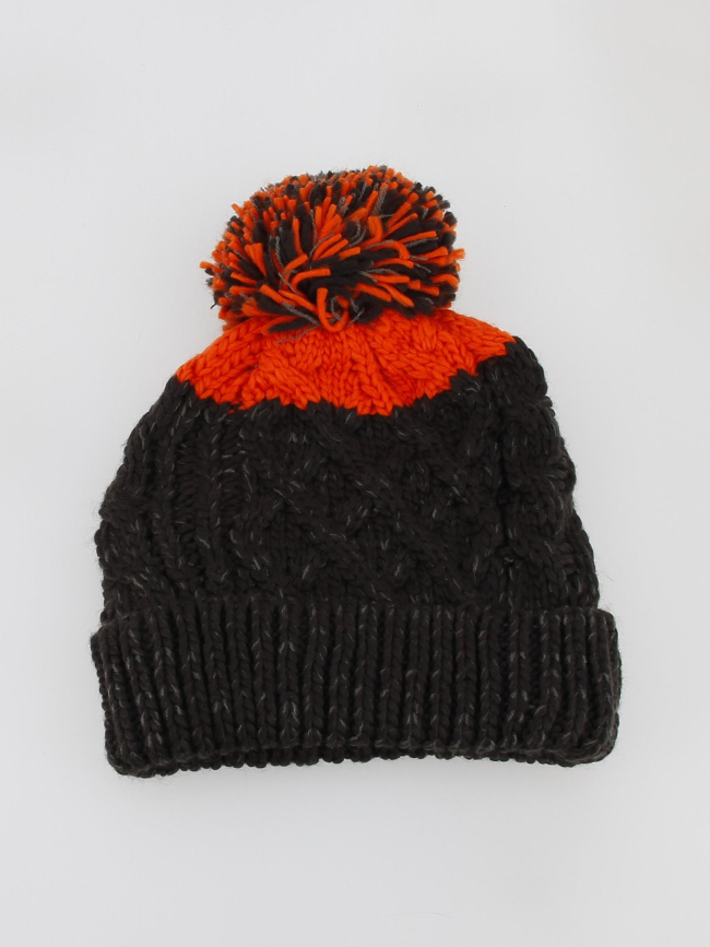 Bonnet pompon damien gris anthracite homme - Cairn