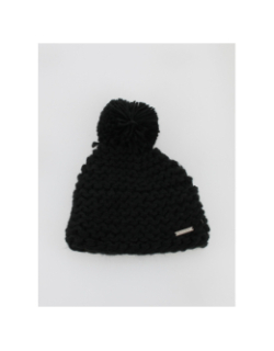 Bonnet pompon olympe noir fille - Cairn