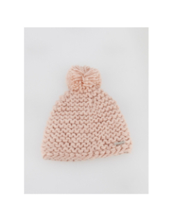 Bonnet pompon olympe rose femme - Cairn