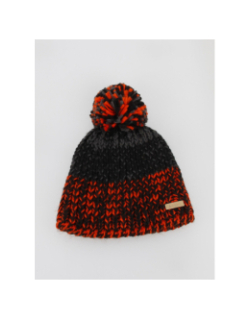 Bonnet pompon justin rouge enfant - Cairn