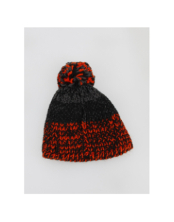 Bonnet pompon justin rouge enfant - Cairn