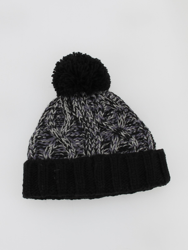 Bonnet pompon paulin noir enfant - Cairn