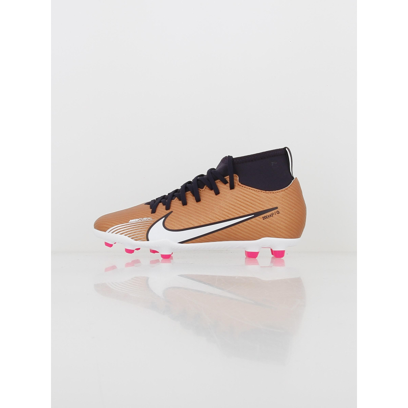 Chaussures de football superfly 9 métallisé enfant - Nike