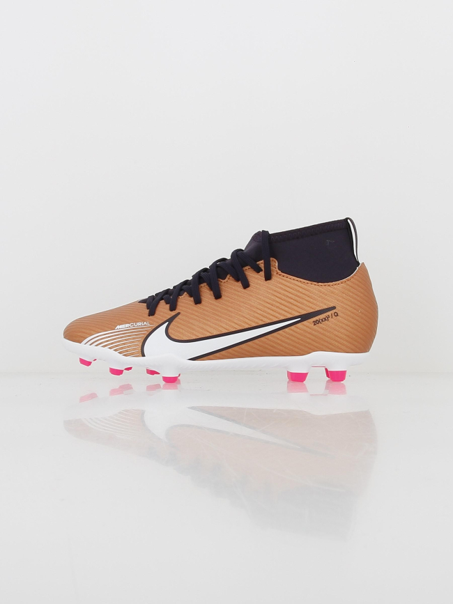 Chaussures de football superfly 9 métallisé enfant - Nike