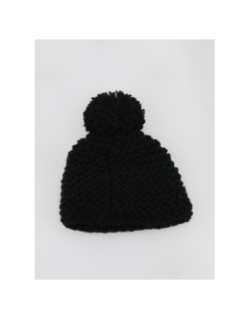 Bonnet pompon olympe noir femme - Cairn