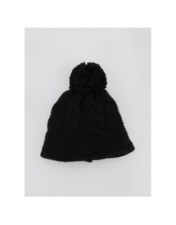 Bonnet pompon drapeau canada noir enfant - Cairn