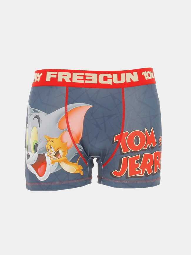 Boxer tom et jerry gris anthacite homme - Freegun