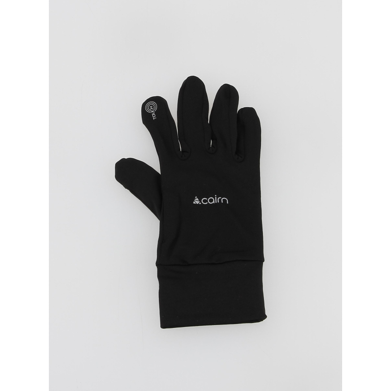 Sous-gants tactiles softex noir - Cairn