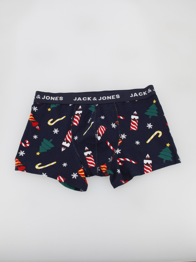 Coffret noël boxer chaussette multicolore homme - Jack & Jones Coffret noël boxer chaussette multicolore homme - Jack & Jones