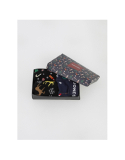 Coffret noël boxer chaussette multicolore homme - Jack & Jones