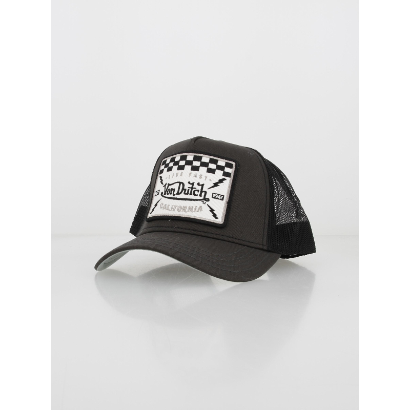 Casquette baseball filet gris anthracite - Von Dutch