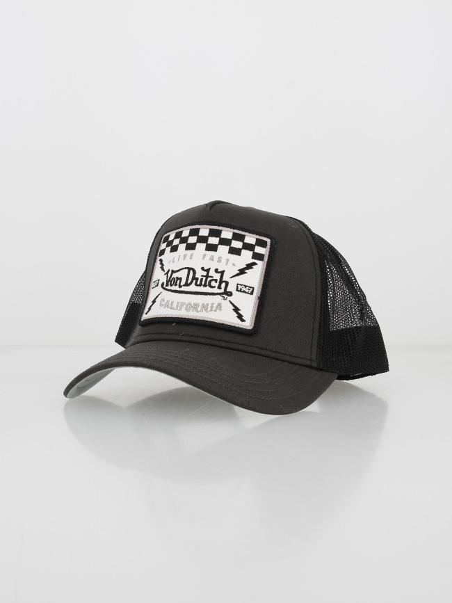 Casquette baseball filet gris anthracite - Von Dutch