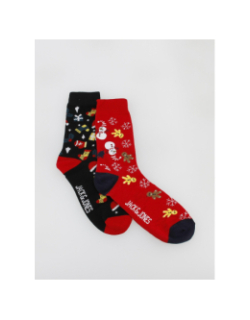 Coffret 5 paires de chaussettes noël homme - Jack & Jones