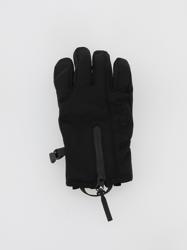 Gants de ski thermique windstopper noir - Racer